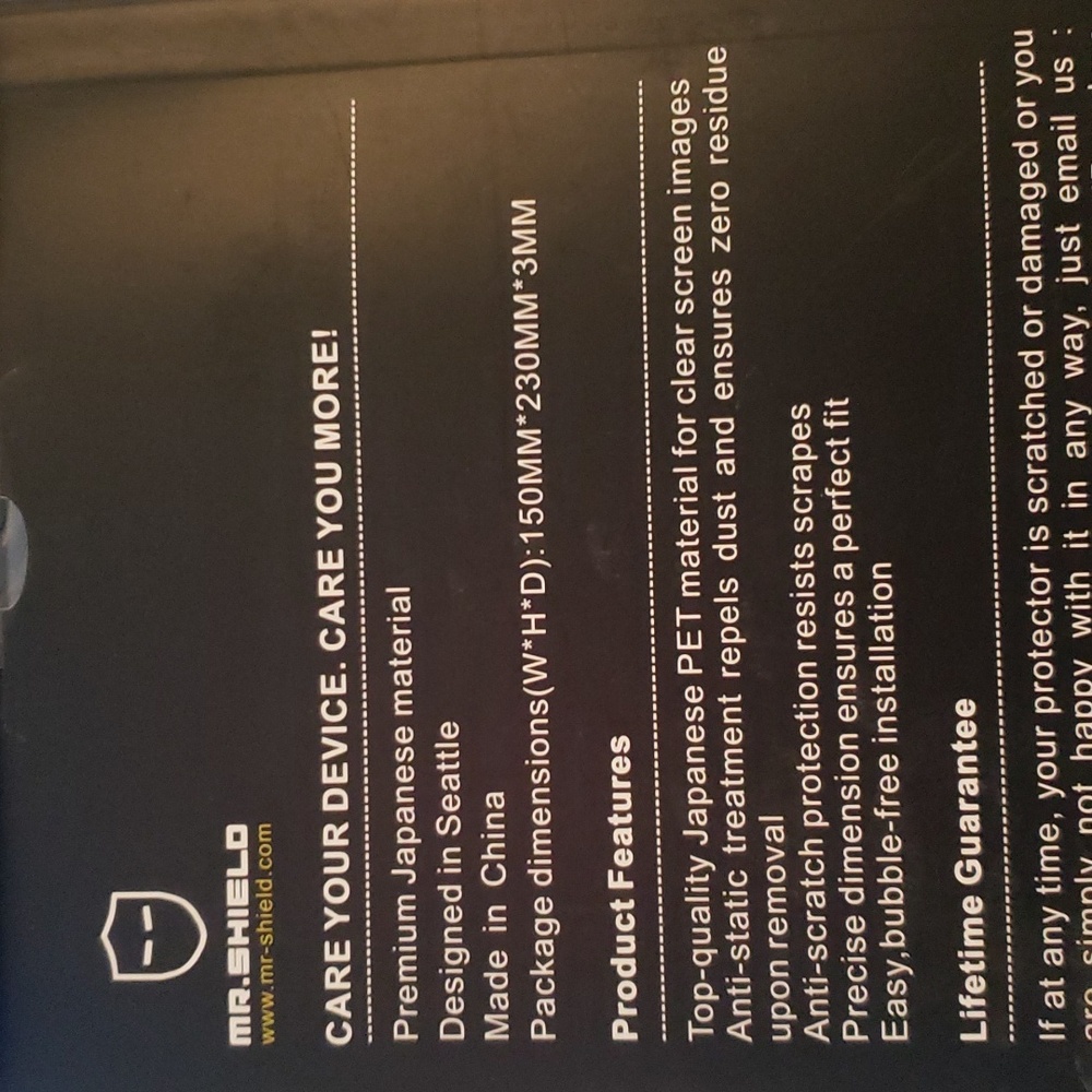 Mr. Shield Screen Protector - Picture 5 of 5